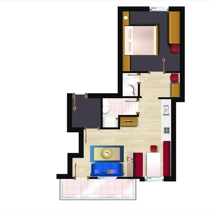 Appartements Daisy Serfaus Dış mekan fotoğraf